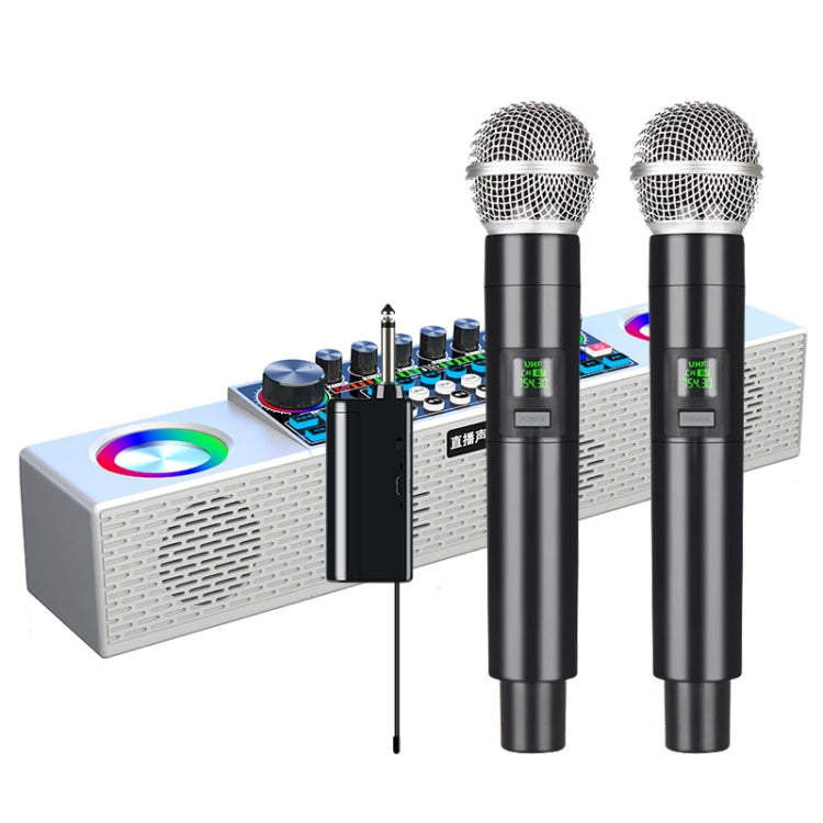 X80 Altoparlante per scheda audio Bluetooth wireless portatile multifunzionale per canto dal vivo, Black, White, Dual-microphone Black, Dual-microphone White, Black Universal, White Universal X80 Altoparlante per scheda audio Bluetooth wireless portatile multifunzionale per canto dal vivo, Black, White, Dual-microphone Black, Dual-microphone White, Black Universal, White Universal
